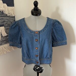 Madewell denim top